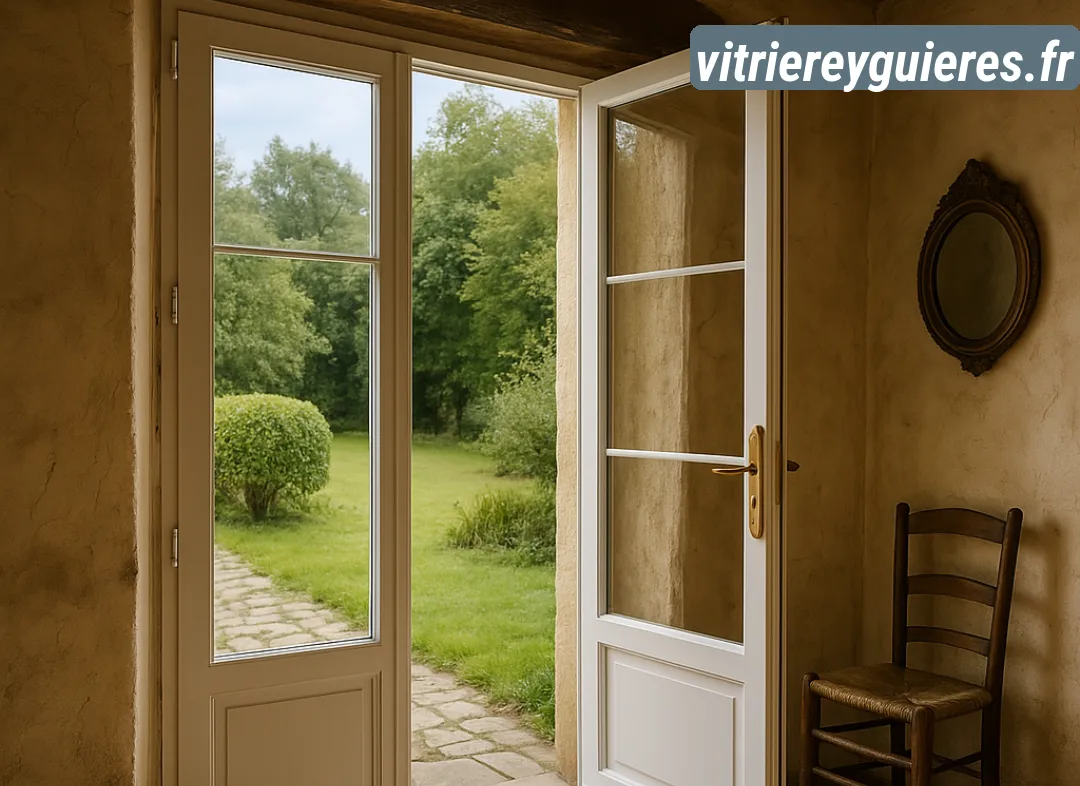 Installation de fenêtre en PVC Eyguières